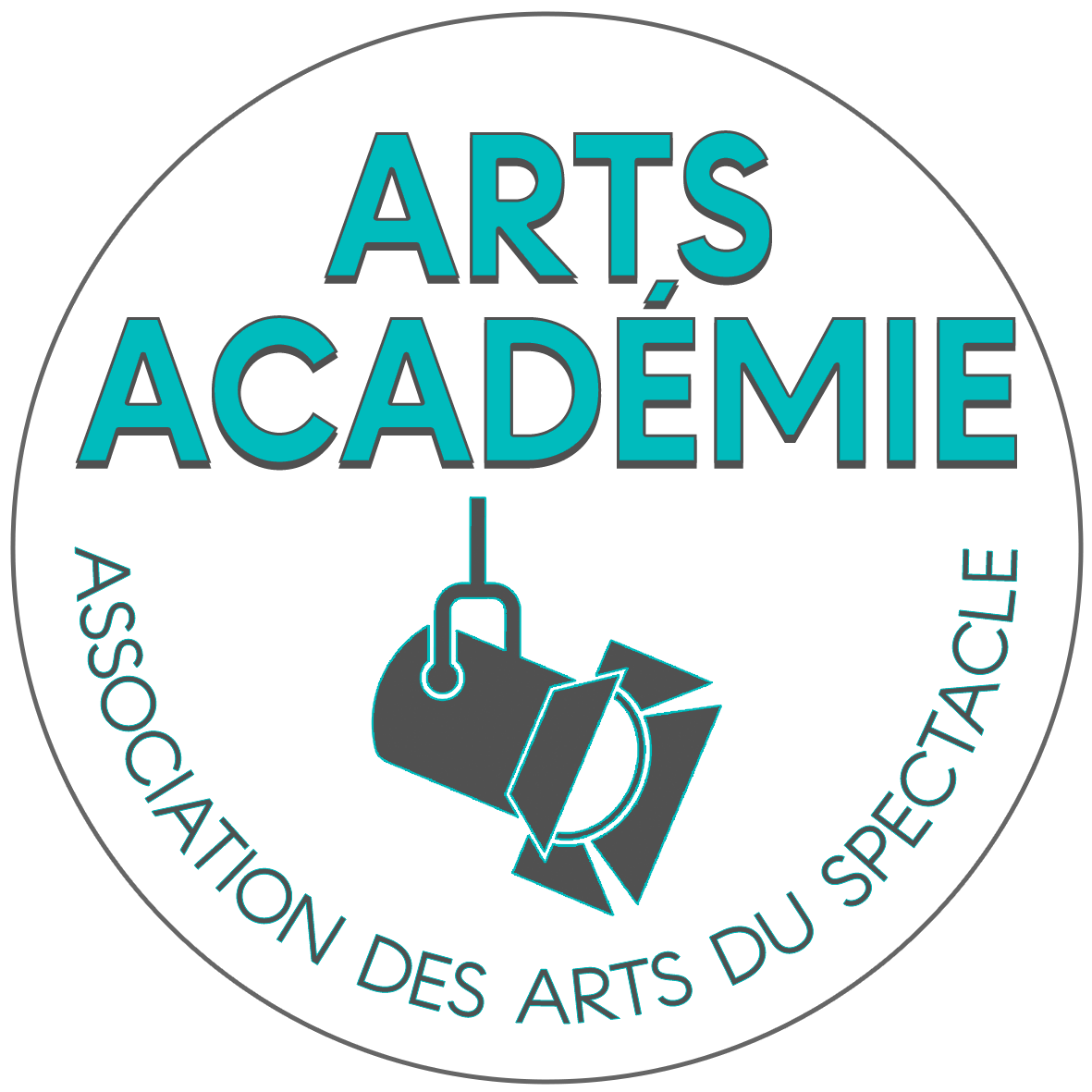 Logo spot rond couleur